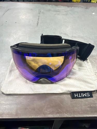 Used Smith Snow Goggles Adult Black 11337-S000494219