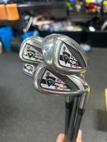Used Callaway RAZR HL Womens Package Set RH Black 4 Piece 11337-S000494252