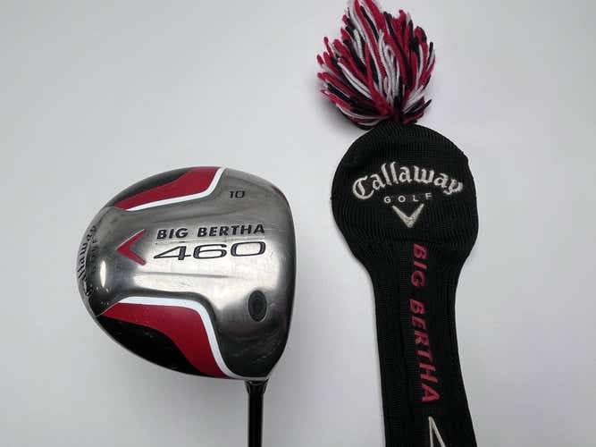 Callaway Big Bertha 460 Driver 10* Aldila NVS 55g Stiff Graphite Mens RH HC