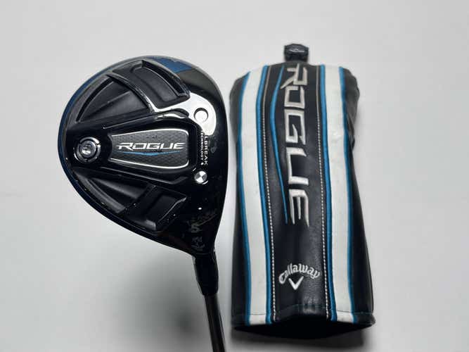 Callaway Rogue 5 Fairway Wood 18* Aldila Quaranta 40g Senior Graphite Mens RH HC