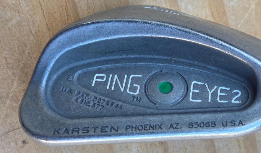 37.75 IN PING EYE 2 GREEN DOT CAVITY BACK PW GOLF CLUB VERY NICE ARB 726