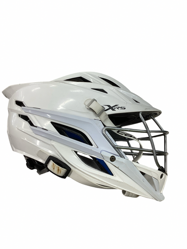 Used Cascade XRS Lacrosse Helmet White One Size 11613-S000187675