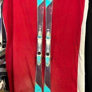 Skis: Rossignol 152 cm All Mountain Skis With Bindings (Used)