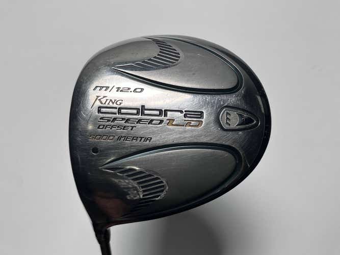 LEFTY Cobra Speed LD M Offset Driver 12* Bassara 45g Senior Graphite Mens LH