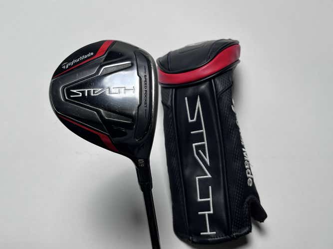 TaylorMade Stealth 5 Fairway Wood 18* HZRDUS RDX Smoke 6.0 Black 60g Stiff RH HC