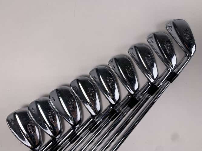 Titleist 681 Forged Blade Iron Set 2-PW True Temper Dynamic Gold S300 Stiff RH
