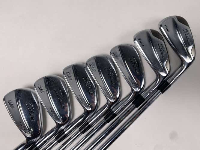 Titleist 716 MB/TMB  Iron Set 4-PW True Temper Dynamic Gold S300 Stiff RH