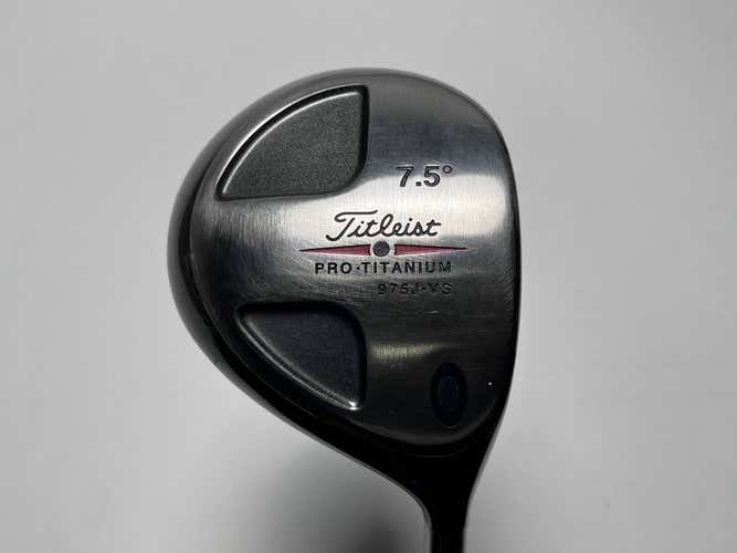 Titleist 975 JVS Driver 7.5* Fujikura Speeder Stiff Graphite Mens RH