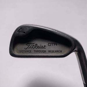 Titleist DTR Single 4 Iron True Temper Dynamic Gold R300U Regular Steel Mens RH