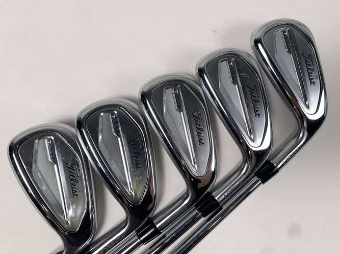 Titleist T350 2023 Iron Set 5-9 True Temper AMT R300 Red Regular Steel Mens RH