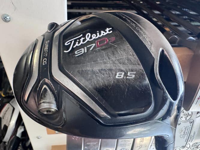 Titleist 917 D3 8.5 Driver Diamana 60 Stiff Flex Graphite Shaft 0902