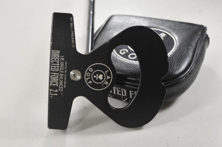 LAB Golf Directed Force 2.1 34" 69* Putter RH Steel #224731