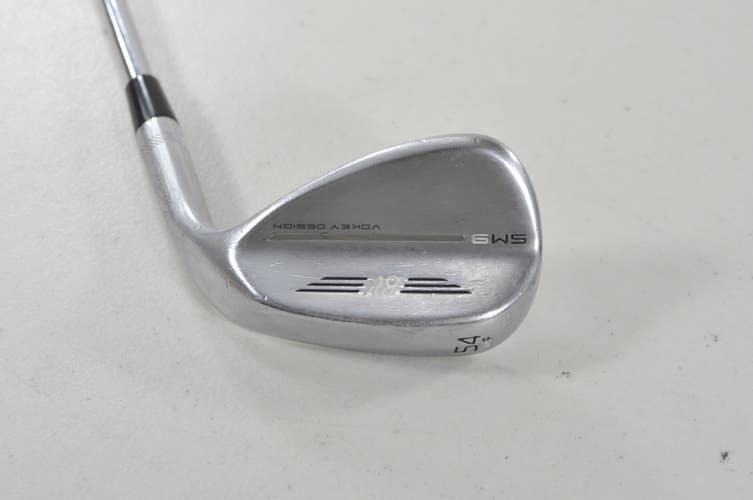 Titleist Vokey SM9 Tour Chrome 54*-14F Wedge Right DG S400 Stiff Steel #224596