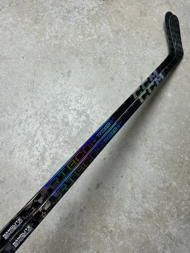 2 PACK 85 Flex Custom P28 Senior CCM RibCor Trigger 9 Pro Left Hand Hockey Stick Pro Stock (New)