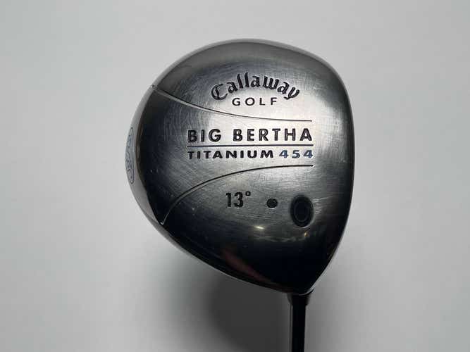 Callaway Big Bertha Titanium 454 Driver 13* Mitsubishi Rayon Bassara 43x5ct RH