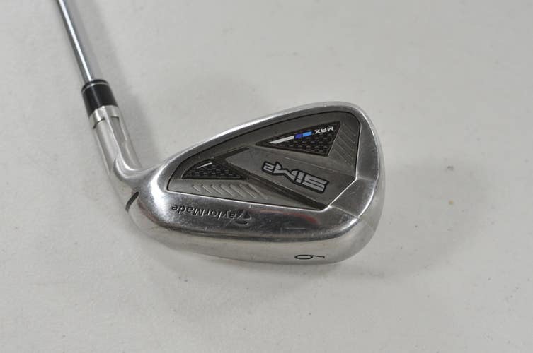 TaylorMade SIM2 Max Single 9 Iron Right KBS MAX MT Stiff Flex 85g Steel #224647