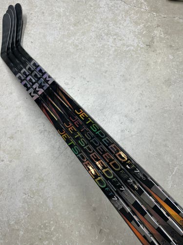 4 PACK 90 Flex Custom P28 Senior CCM Jetspeed FT7 Pro Right Hand Hockey Stick Pro Stock (New)