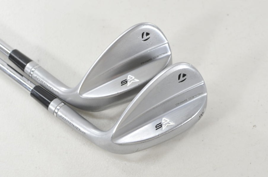 TaylorMade Milled Grind 5 Chrome 54*, 58* Wedge Set DG Wedge Flex Steel #224525