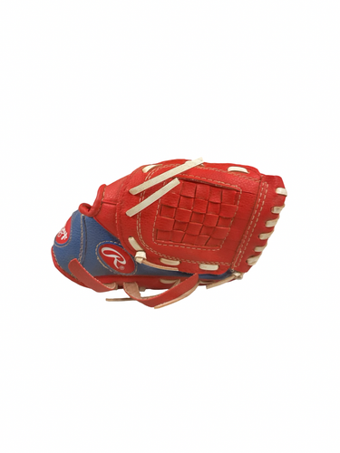 Used Rawlings PLAYER SERIES BB/SB Glove T-ball Red 9" 11834-S000055485