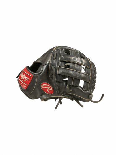 Used Rawlings HEART OF THE HIDE BB/SB Glove RH Throw Black 11 3/4" 11834-S000055454