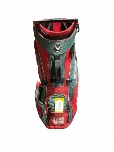 Used Callaway FAIRWAY 14 GOLF BAG Mens Stand Bag Red 11834-S000055447