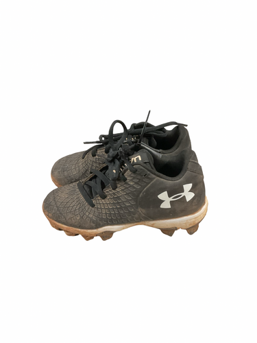 Used Under Armour BB/.SB CLEATS BB/SB Cleats Black Youth 12.0 11834-S000055437