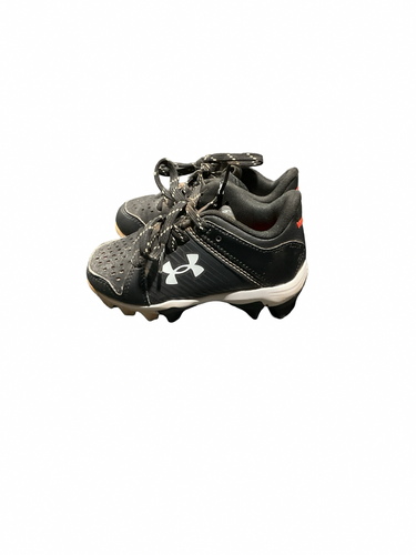 Used Under Armour LEADOFF BB/SB Cleats Black Youth 08.0 11834-S000055196