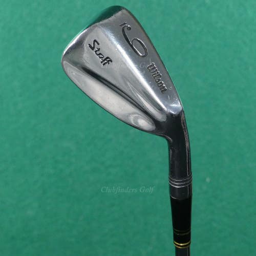 VINTAGE Wilson Staff 1976 Forged Single 9 Iron True Temper Dynamic Steel Regular