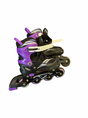 Used JIFAR ADJ Junior Rec Fitness Skates Purple Adjustable 11682-S000137226