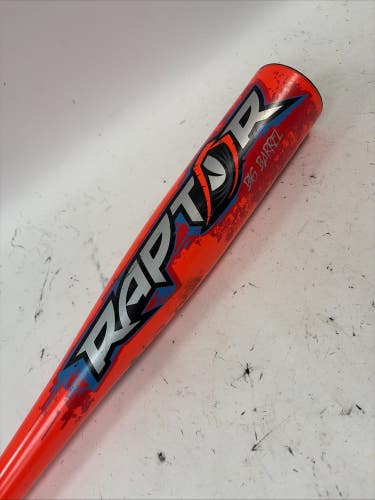 Rawlings Raptor Big Barrel Baseball Bat, 30/22 (-8), 2 5/8"