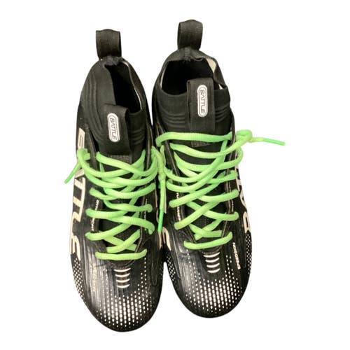 Used Battle Sports Adult FB Cleats Black Senior 5.5 11846-S000108934