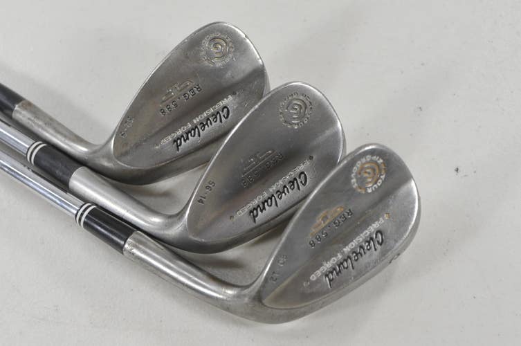 Cleveland 588 Forged Chrome 2012 52*, 56*, 60* Wedge Set NS Pro Steel #224404