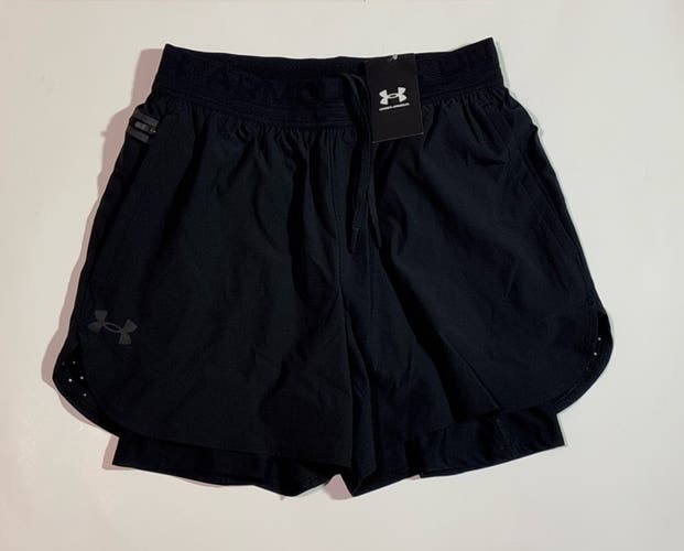 Black XXXL Men's Under Armour Shorts (New) Under Armour UA Vanish Elite Men's 2-in-1 Shorts 1378604