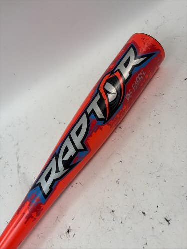 Rawlings Raptor Big Barrel Baseball Bat, 27/19 (-8), 2 5/8"