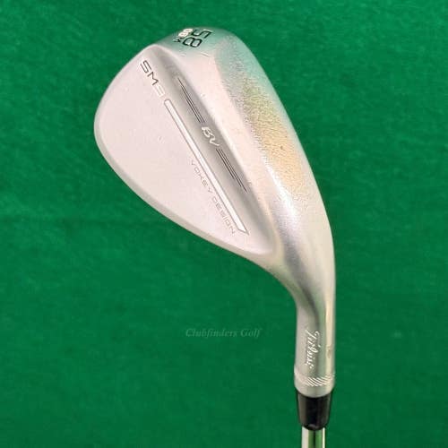 Titleist Vokey SM9 Tour Chrome 58-8M 58 Lob Wedge Vokey Design Steel Wedge Flex