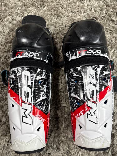 Junior CCM JetSpeed FT680 13" Shin Pads (Used)