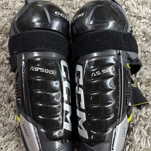 Junior CCM AS 580 12" Shin Pads (Used)