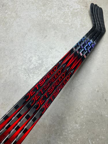 4 PACK 85 Flex P28 Senior CCM Jetspeed FT7 Pro Left Hand Hockey Stick Pro Stock