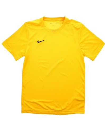 Yellow XL Men's Nike Shirt (New) Nike Park VII Men's Dri-Fit Short Sleeve Shirt Soccer Jersey Shirt