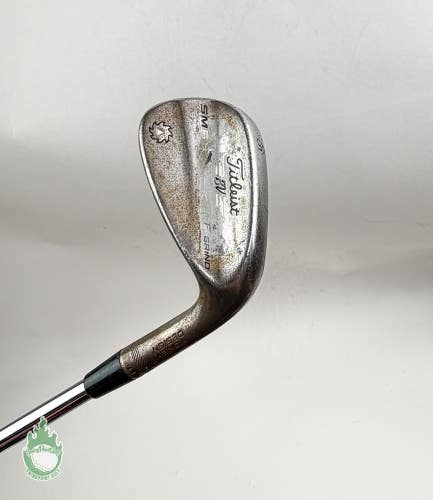Tour Issue Titleist Vokey SM6 F Grind Wedge 46*-08 Extra Stiff Steel Golf Club