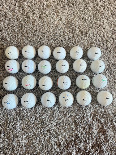 Nike Balls 24 Pack (2 Dozen) - 5A Condition
