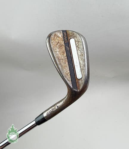 Right Handed Ping Black Dot S259 Raw Wedge 50-12* S Grind S400 Stiff Flex Steel