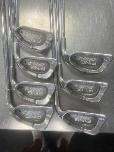 Used Ping ZING 2 MISSING 7/PW Mens Iron Set LH 3I-SW 11497-S000160404