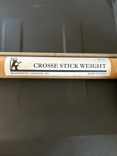 (New) Blacksmith Lacrosse Company Lacrosse Stick Weight