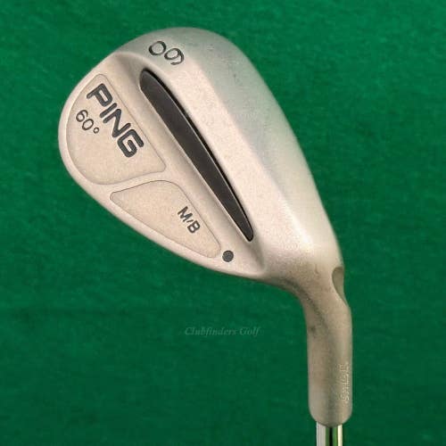 Ping M/B Black Dot 60 Lob Wedge Stepped Steel Wedge Flex