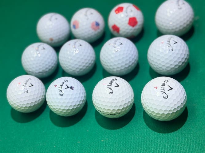 Callaway Chrome Soft Balls 12 Pack (1 Dozen) (5A)