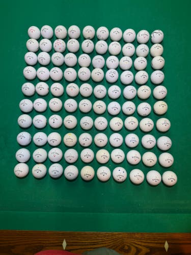 Mixed Callaway Balls 100 Pack (3A&4A)