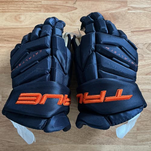 Edmonton Oilers True 15" Pro Stock (New) Catalyst 9X Pro Gloves