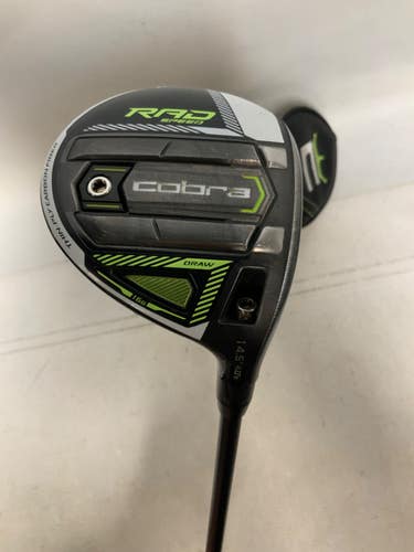 Used Cobra RAD SPEED DRAW KING Mens Fairway Wood RH 3 Wood 11823-S000041176