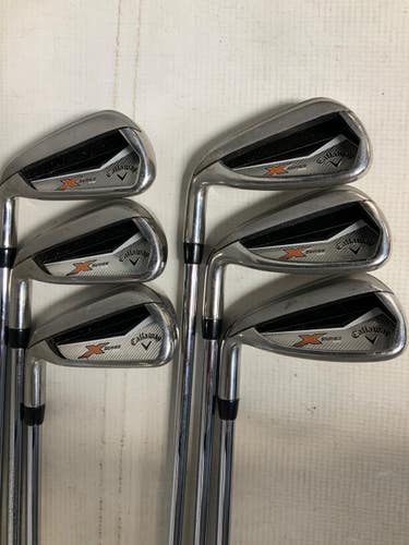 Used Callaway X SERIES N 415 Womens Iron Set LH 5I-PW 11823-S000041166